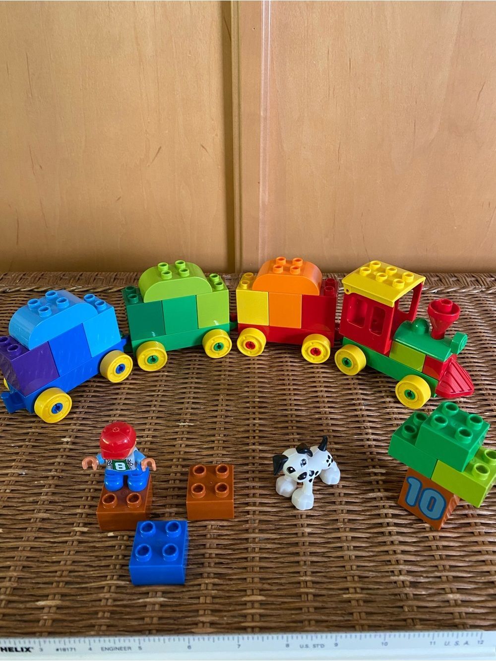 LEGO Duplo My First Number Train 10847 - Complete with Figures & Dalmatian Dog - Picture 8 of 8